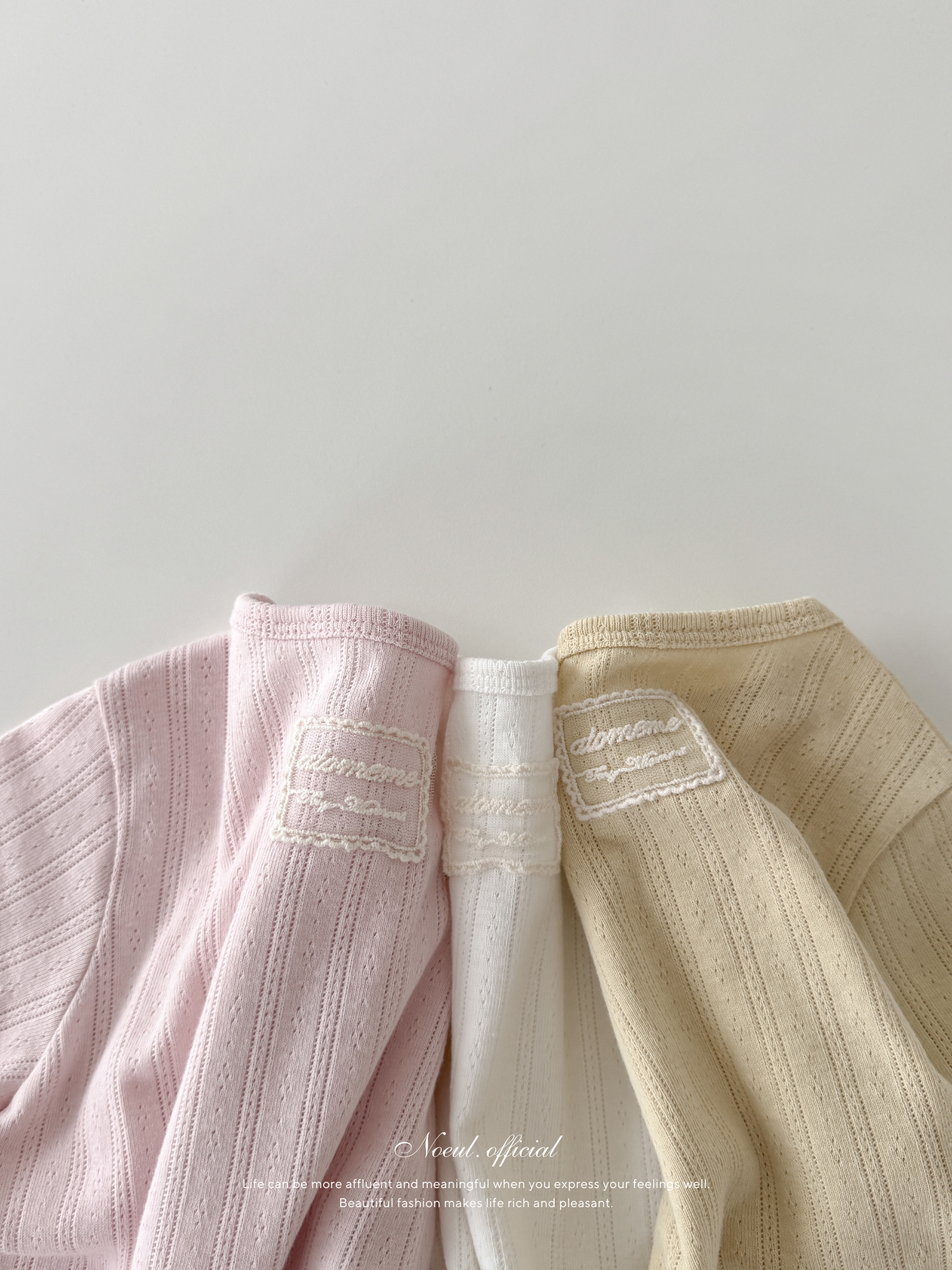 More eyelet tee
