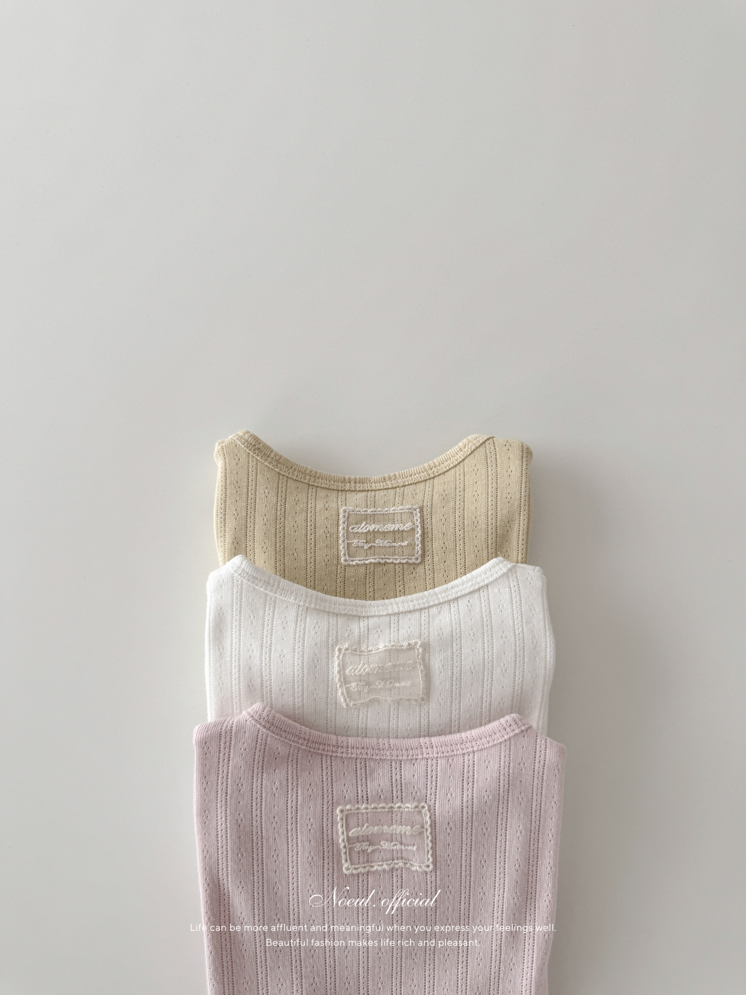 More eyelet tee