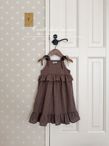 ［Anne shirley × Noeul.］Canelé check one-piece