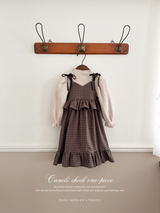 ［Anne shirley × Noeul.］Canelé check one-piece