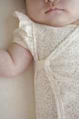 Rudy lace newborn rompers