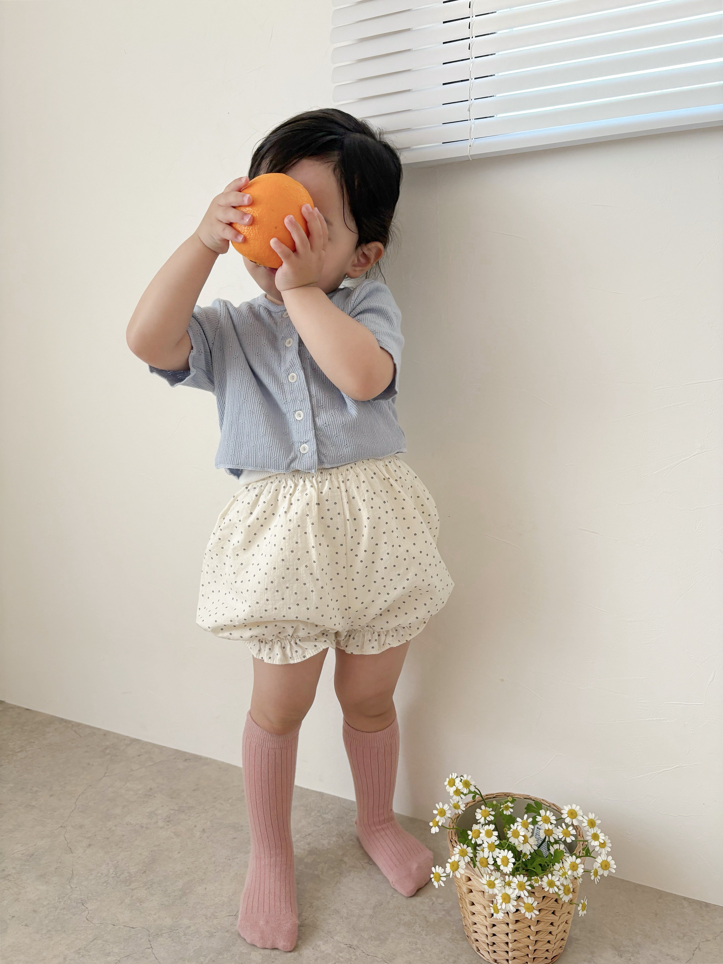 Frill garden bloomer pants