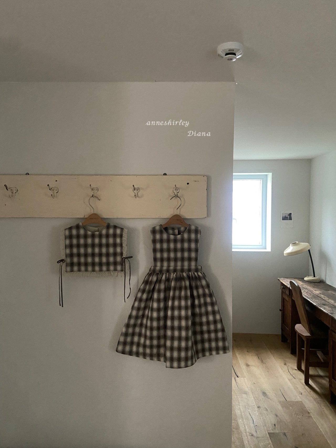 ［Anne shirley］Jaine one-piece (check)