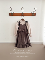 ［Anne shirley × Noeul.］Canelé check one-piece