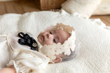 ［mkids］Chocolate lace bonnet