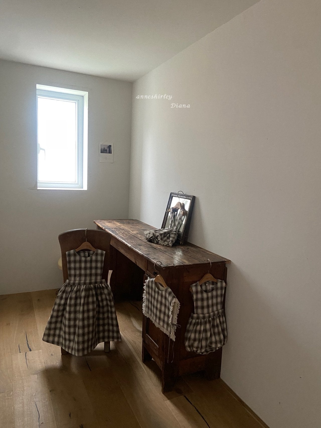 ［Anne shirley］Benny bloomer skirt (check)