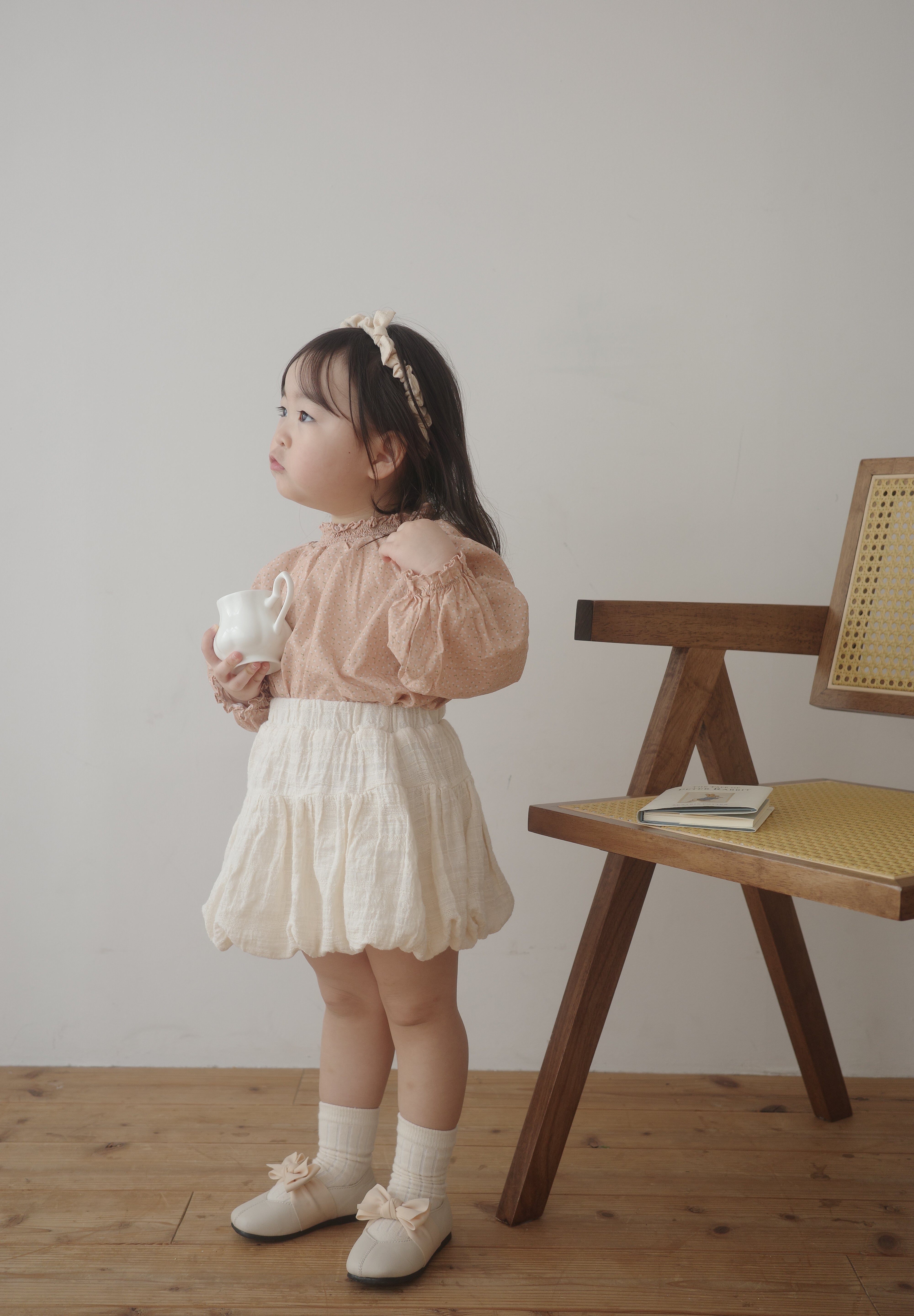 *Noeul.made* Gelato smock blouse