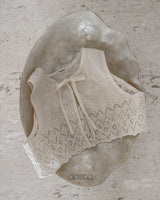 ［Aosta］Lace Jenny Open Vest