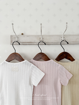 More eyelet tee