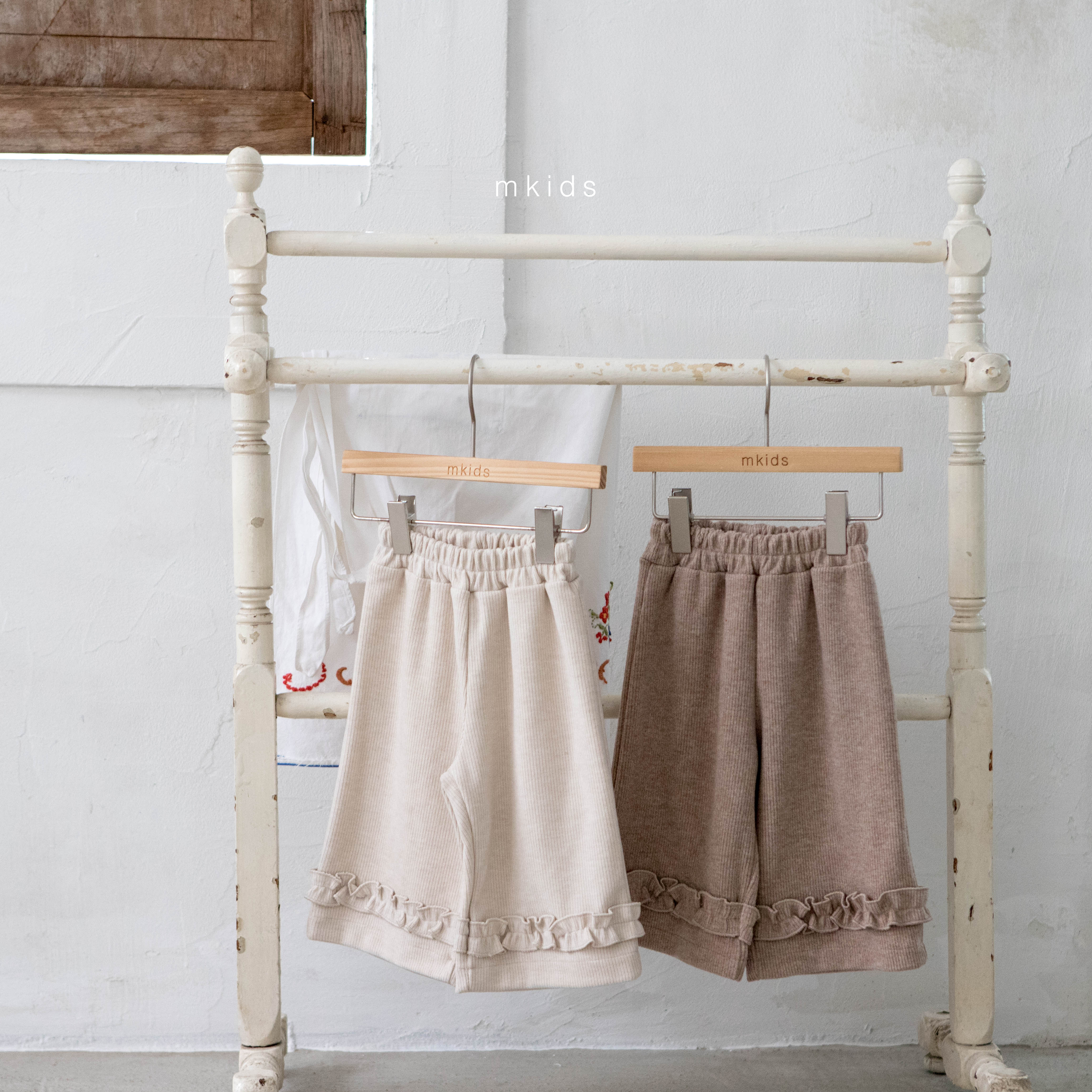 ［mkids］Bael frill pants
