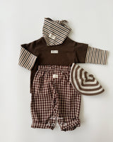 ［Aosta］Crayon Stripe Scarf