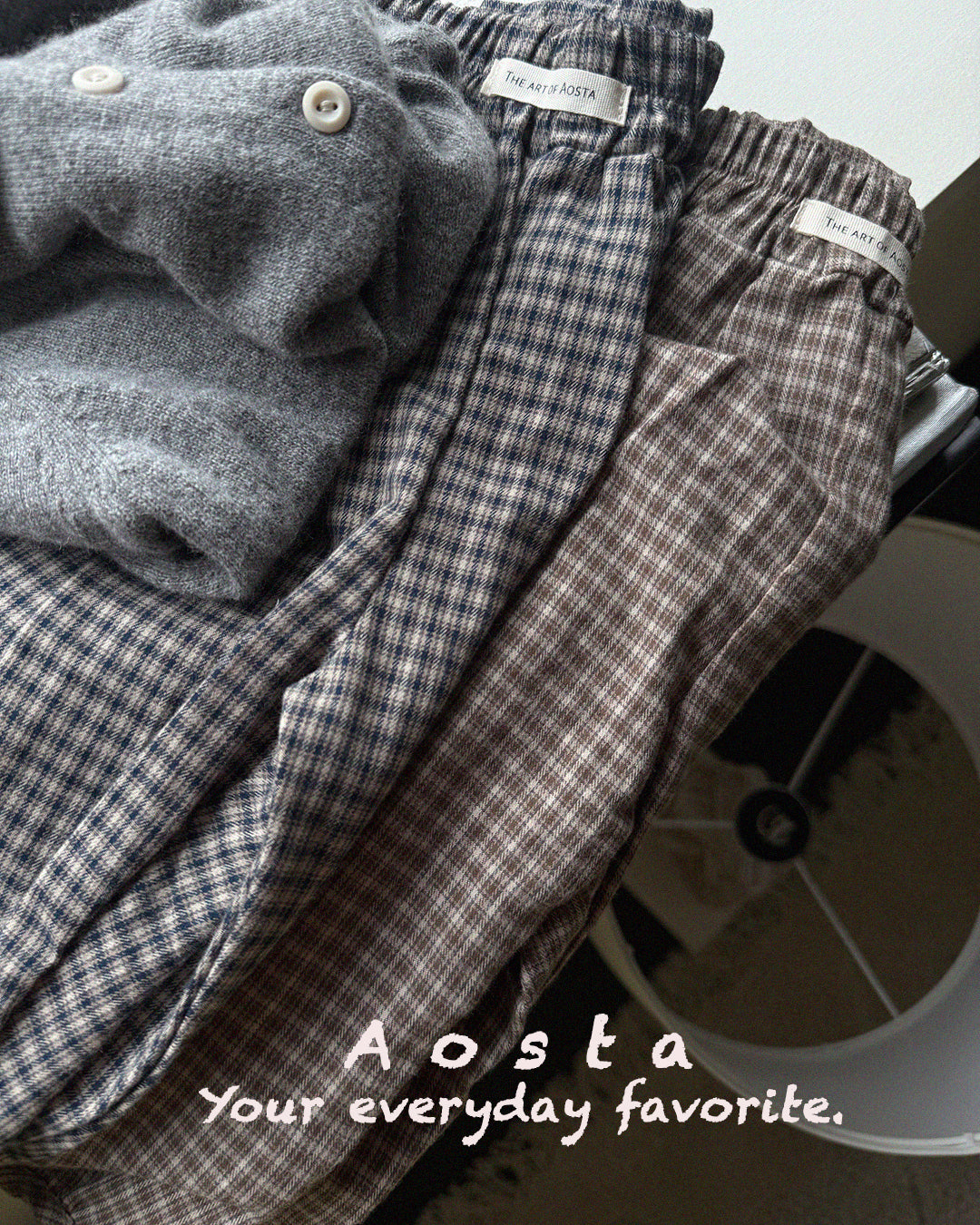 ［Aosta］Mocha Balloon Pants