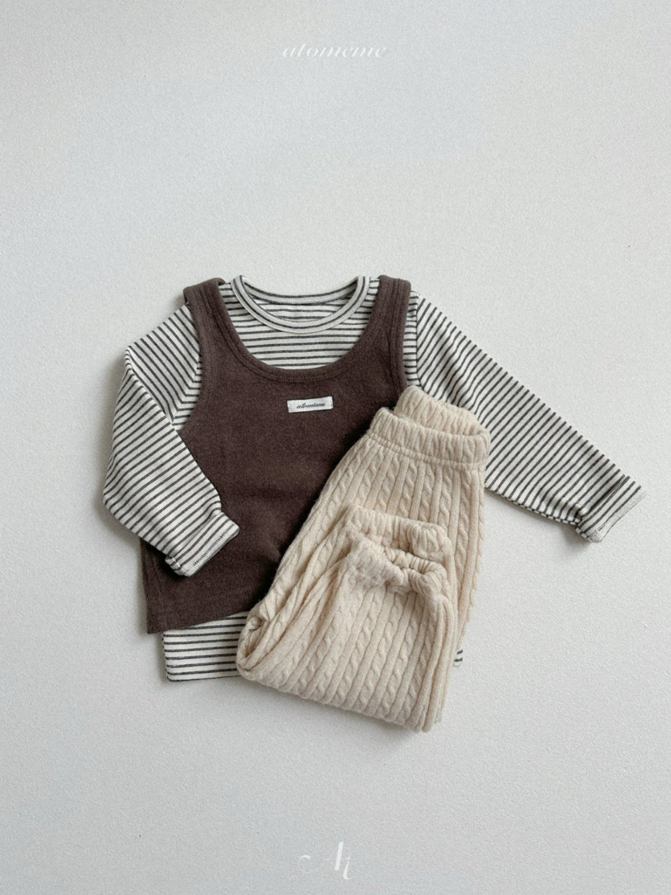 [atomeme] May Knit Pants