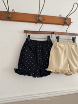 Frill short pants