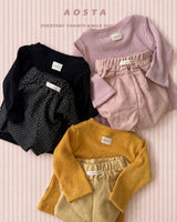 ［Aosta］Milk Dot Pants