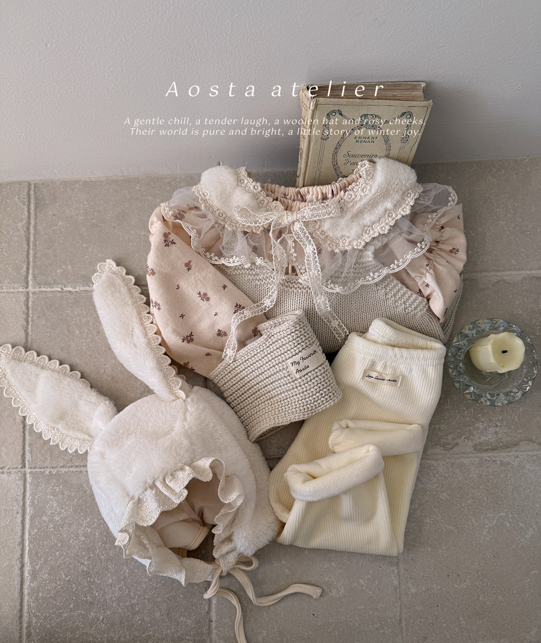 ［Aosta］Warm leggings