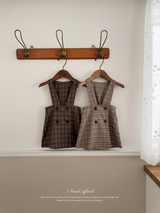 Rommy check one-piece