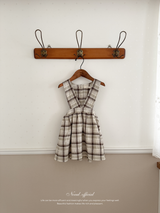 Miserable check one-piece