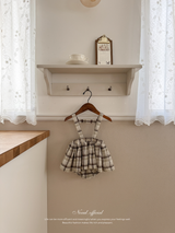 Miserable check bloomer skirt