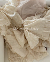 ［Aosta］Lace Cancan Blouse