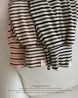 ［Aosta］Crayon Stripe Pants
