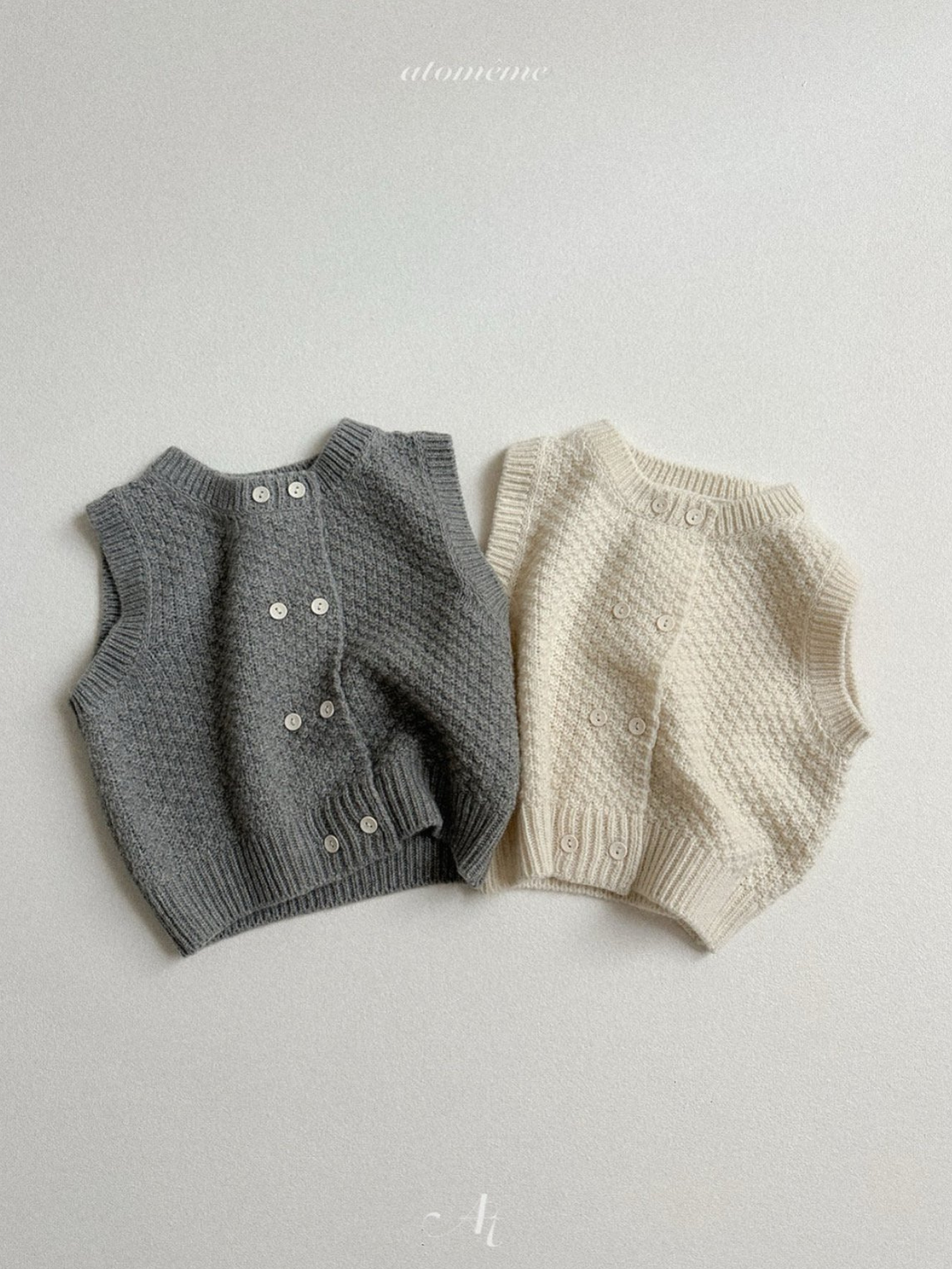 [atomeme] Bollok Knit Vest