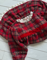 ［Aosta］Check one-piece