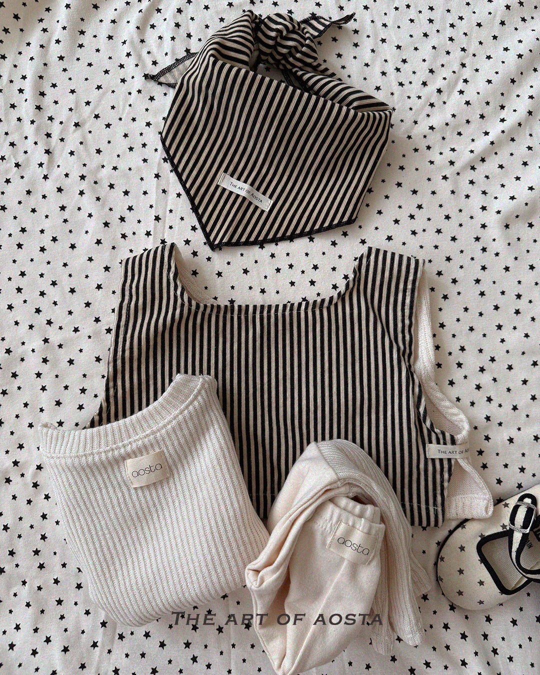 ［Aosta］Louis Stripe Vest