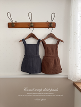 Camel wrap skirt pants