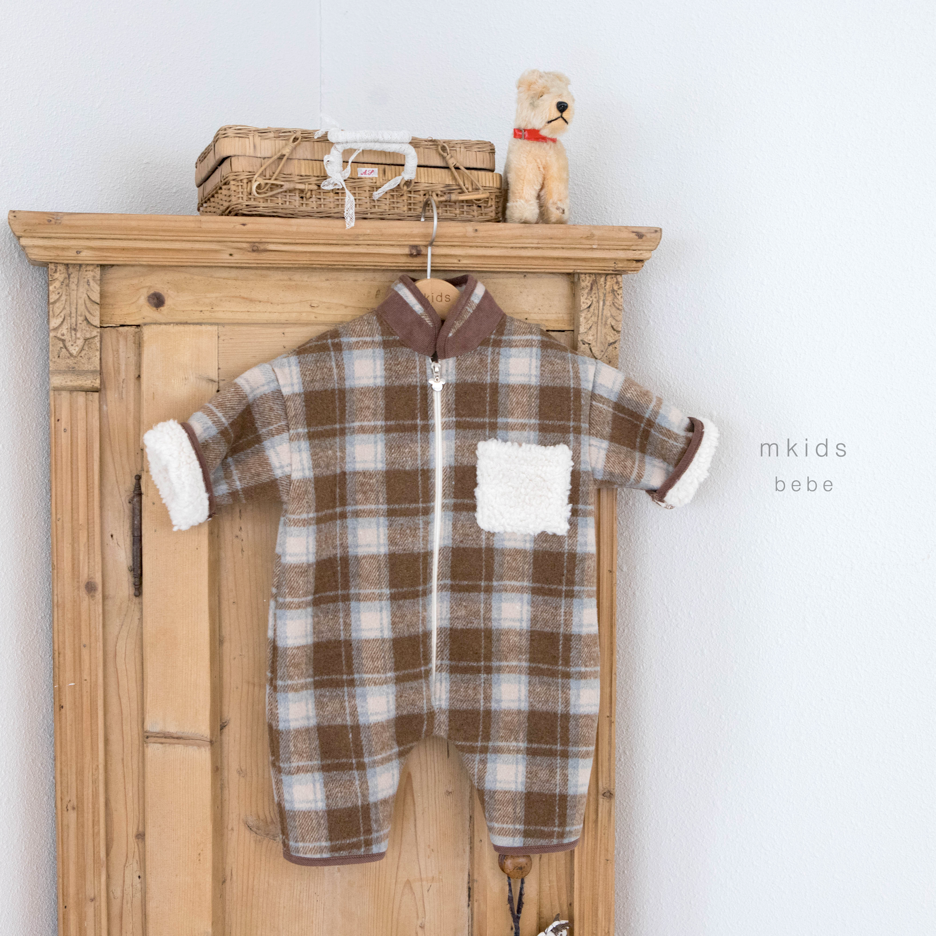 ［mkids］Choco boa suit