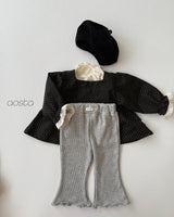 ［Aosta］Jelly Waffle Pants