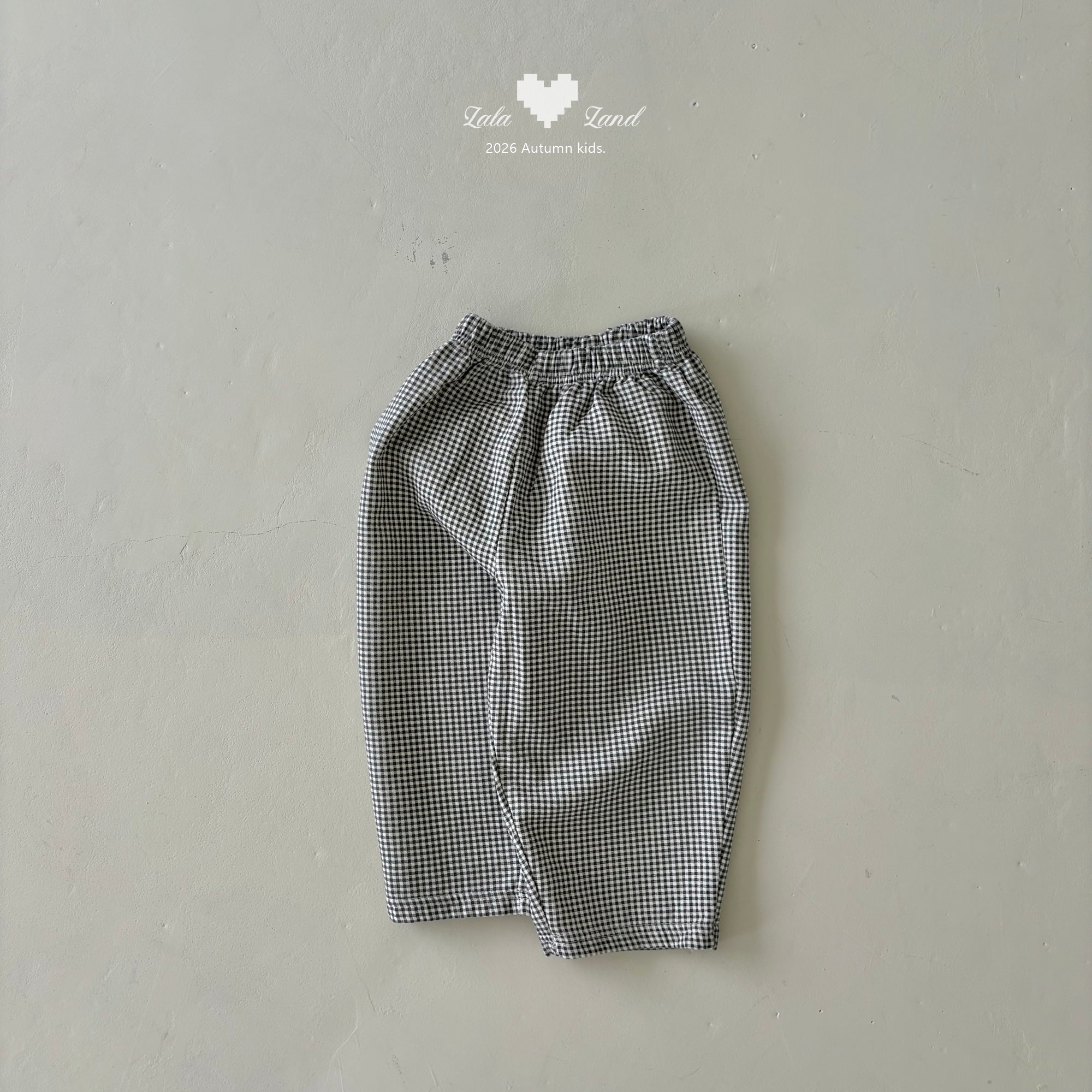 ［Lala land］Lits check pants