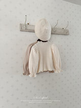 Mellow rib puff tops