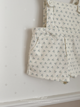 Blooming short salopette