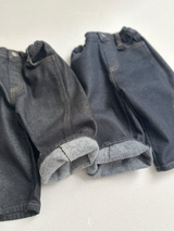 [atomeme] No-fade Curved Denim