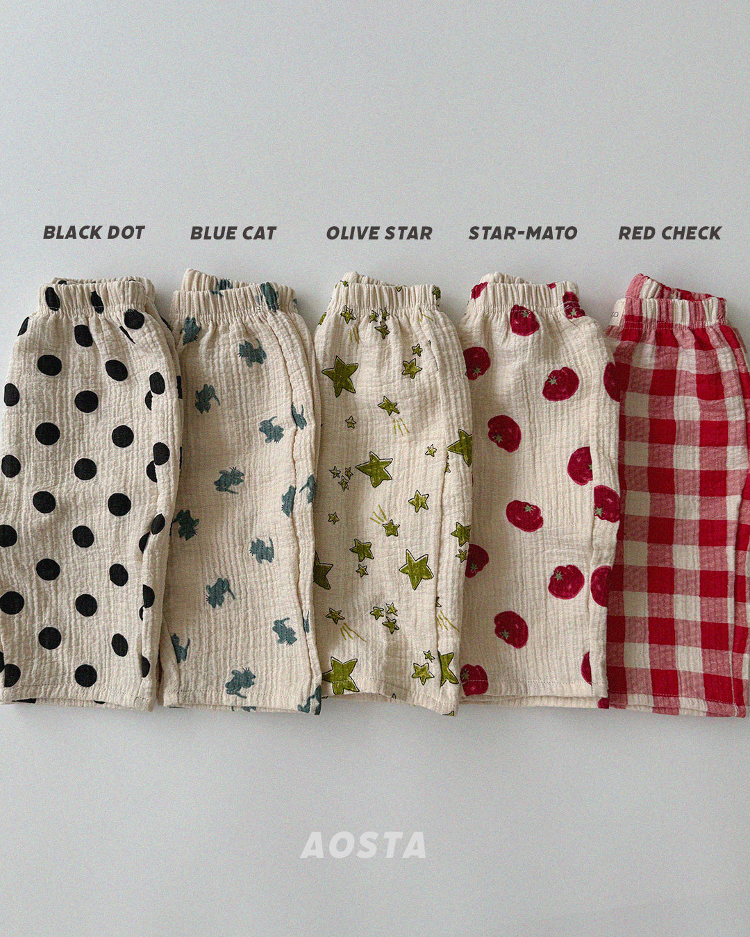 ［Aosta］Signature Pants