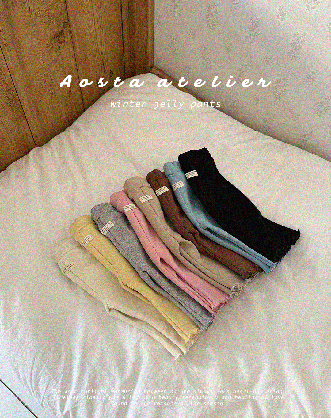 ［Aosta］Jelly pants