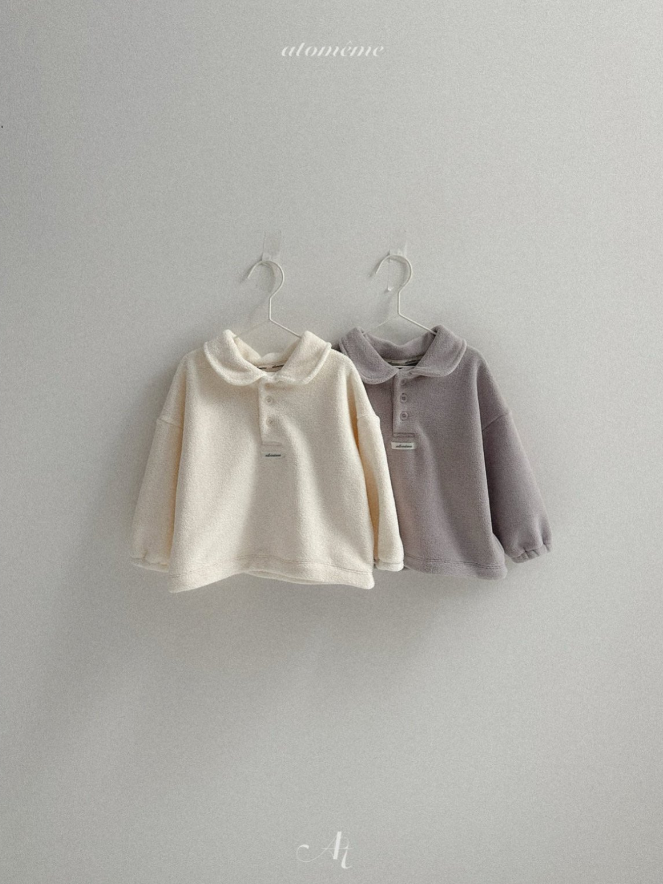 [atomeme] Snow Collar Tops
