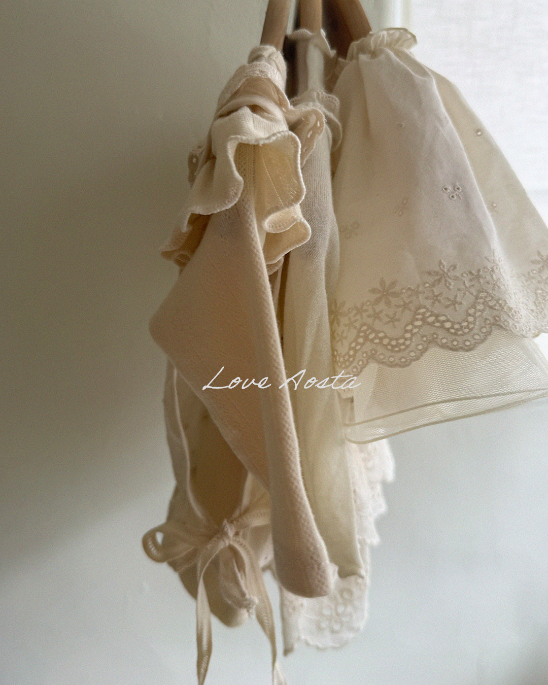 ［Aosta］Angel Frill Tee