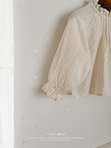 Flora tuck blouse