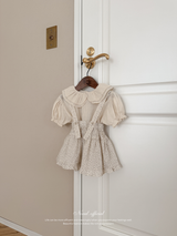 Charming suspender skirt