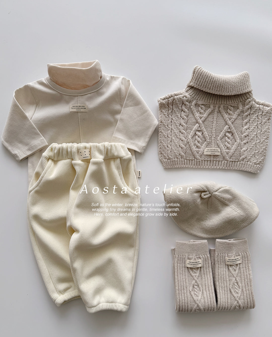 ［Aosta］Warm pants