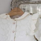 ［mkids］Love you quilting jacket