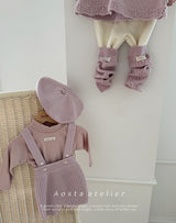 ［Aosta］Knit overalls