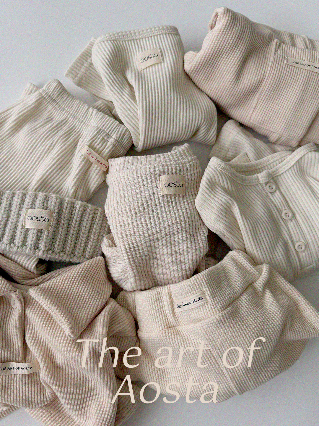 ［Aosta］Butter Button Tee