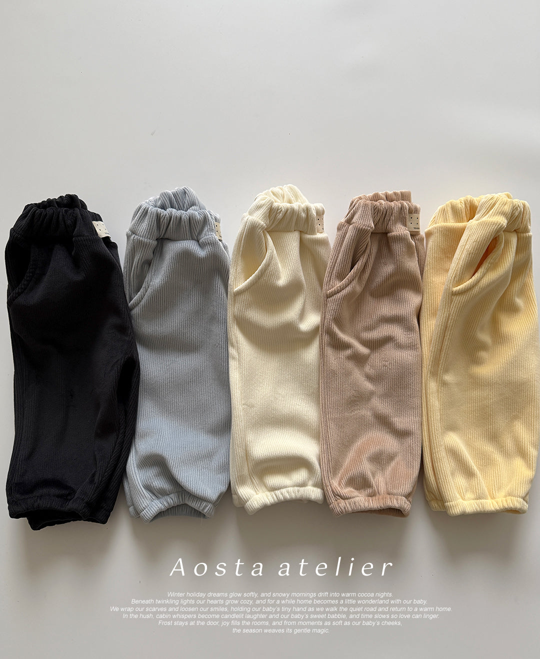 ［Aosta］Warm pants