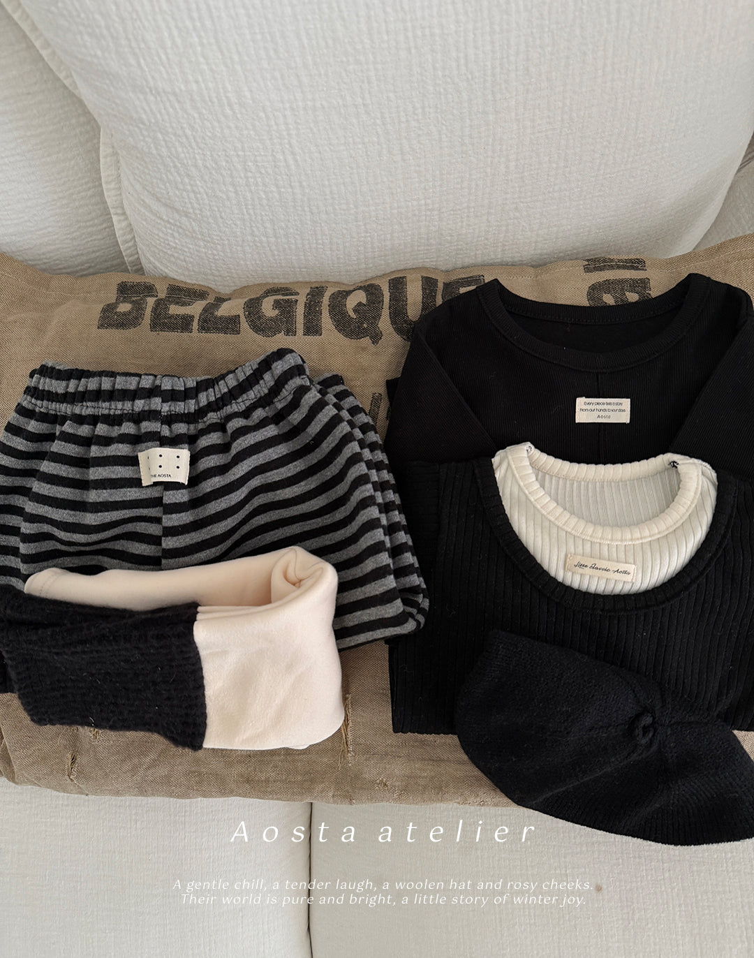 ［Aosta］Layered tee