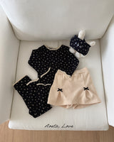 ［Aosta］Bibi Ribbon Skirt Pants