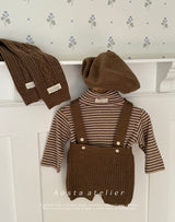 ［Aosta］Wool turtleneck tee