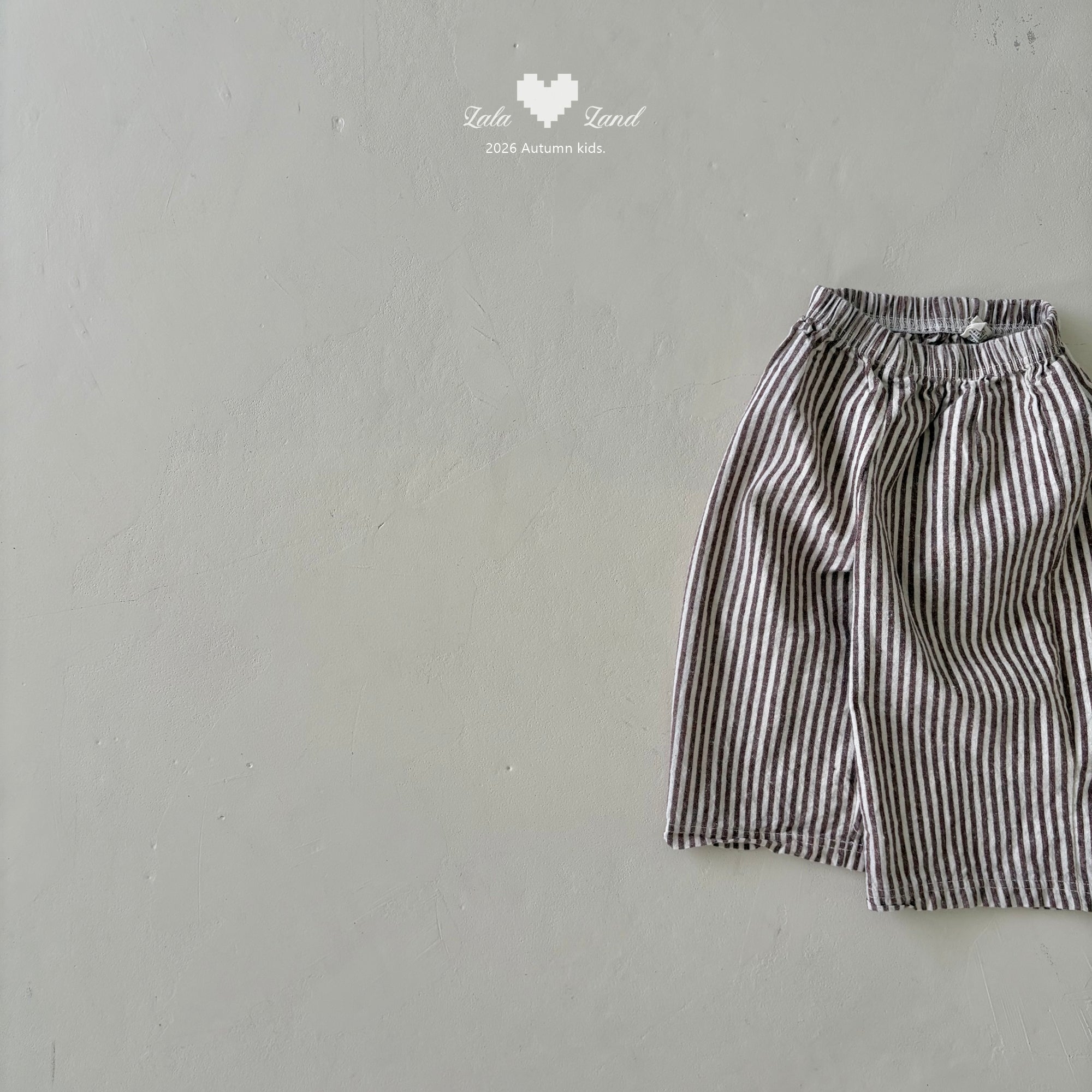 ［Lala land］Coco stripe pants